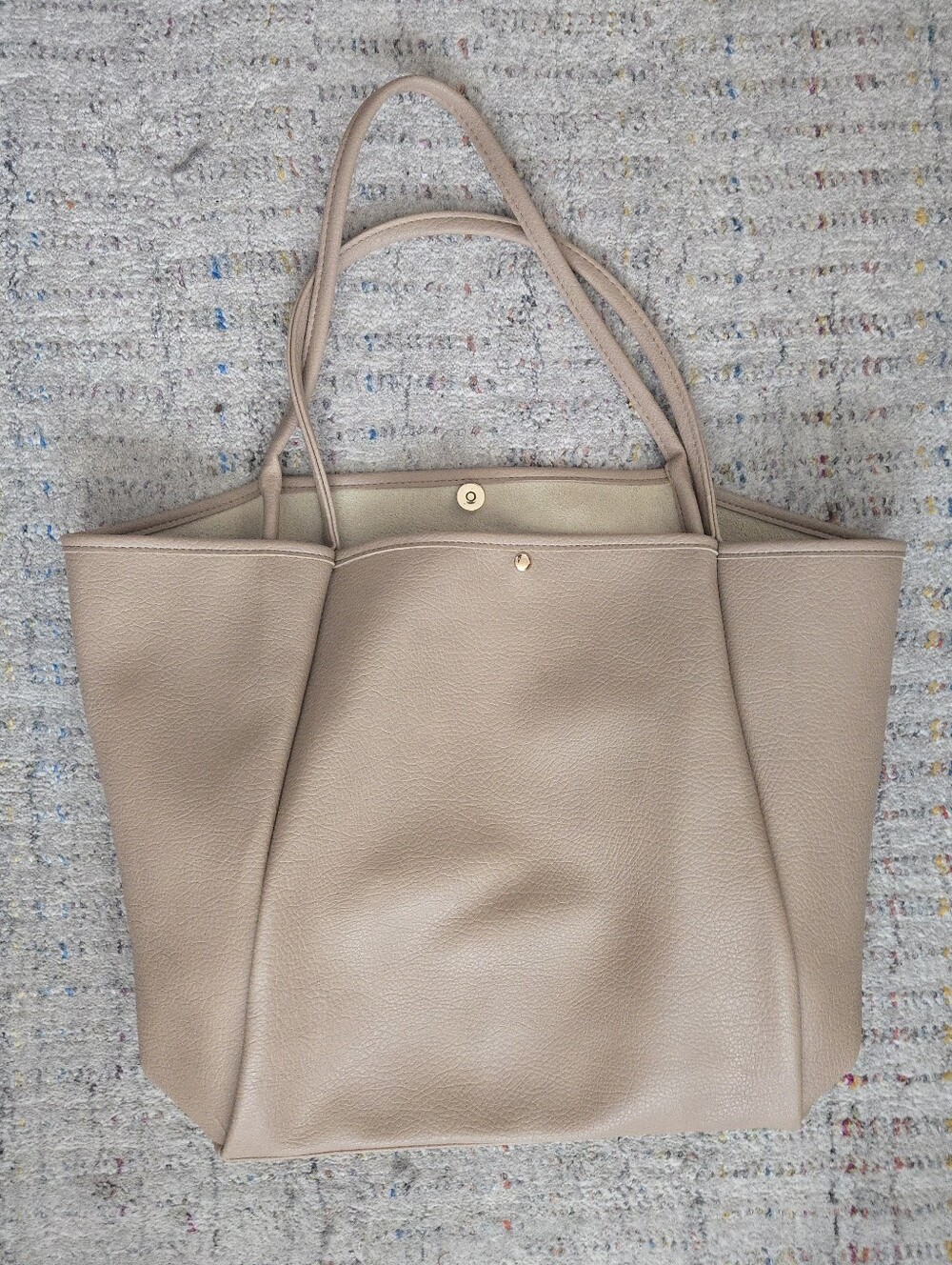 Hoxis Beige Tote Bag – Women’s Everyday Carryall